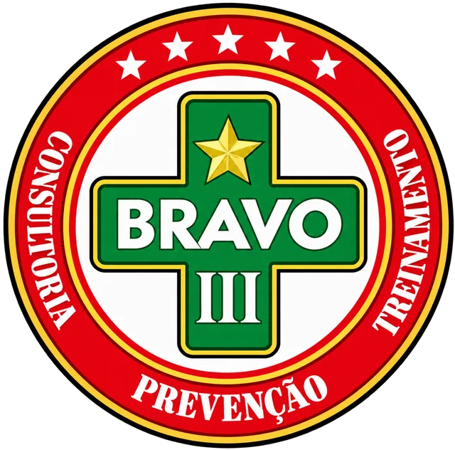 Logotipo BRAVO Consultoria, Treinamento e Prevenção